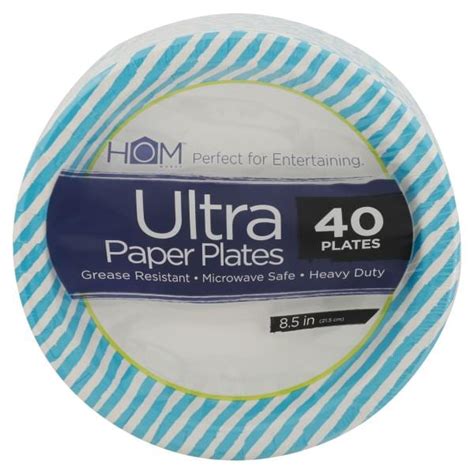 homworks paper plates|HomWorks 8.5 Inch Ultra Paper Plates .